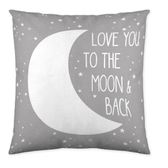 COTTON ARTEAN - Funda nórdica infantil / juvenil MOON GREY