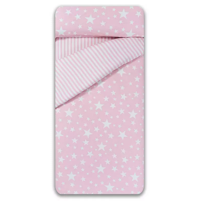 funda relleno nordico rosa
