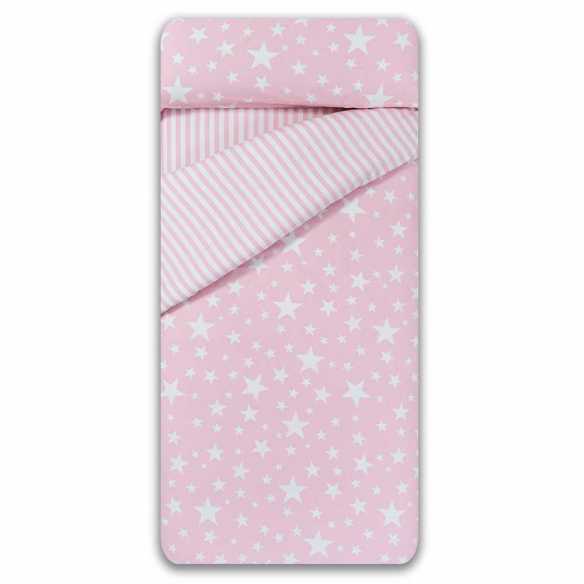 funda relleno nordico rosa