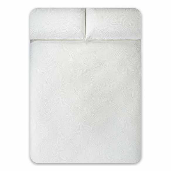 vista aerea funda nordica pique blanco