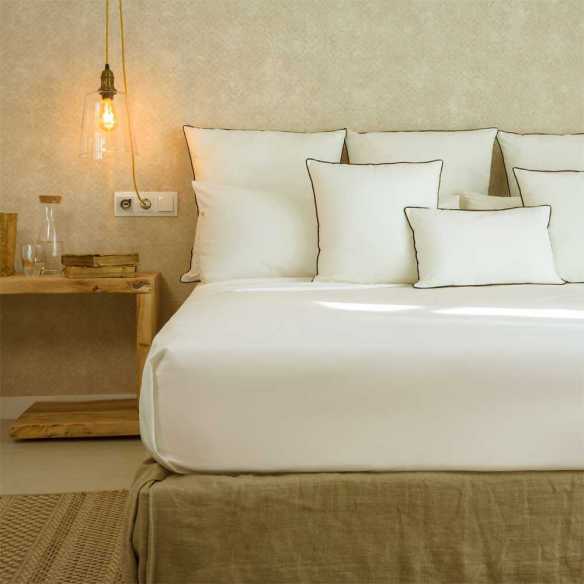 funda relleno nordico algodon organico beige