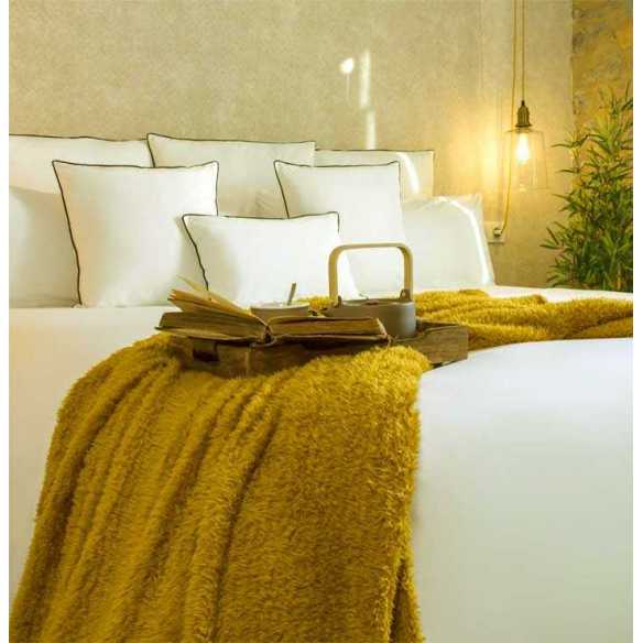 funda nordica beige algodon organico