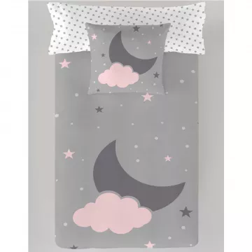 COTTON ARTEAN - Saco nórdico INFANTIL CON relleno LUNA Y NUBE 2