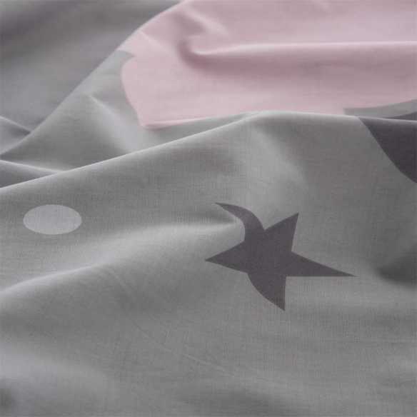 detalle funda nordica luna y nube