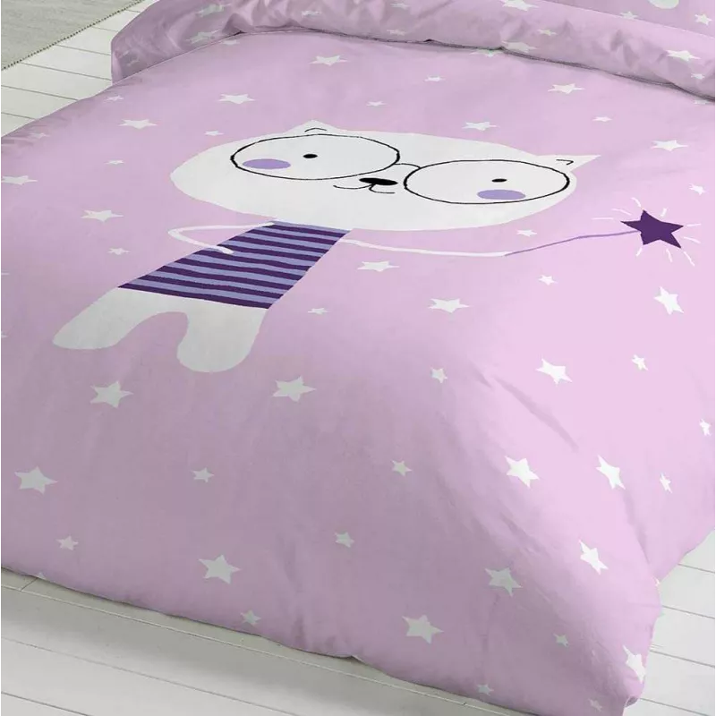 funda de edredon infantil rosa
