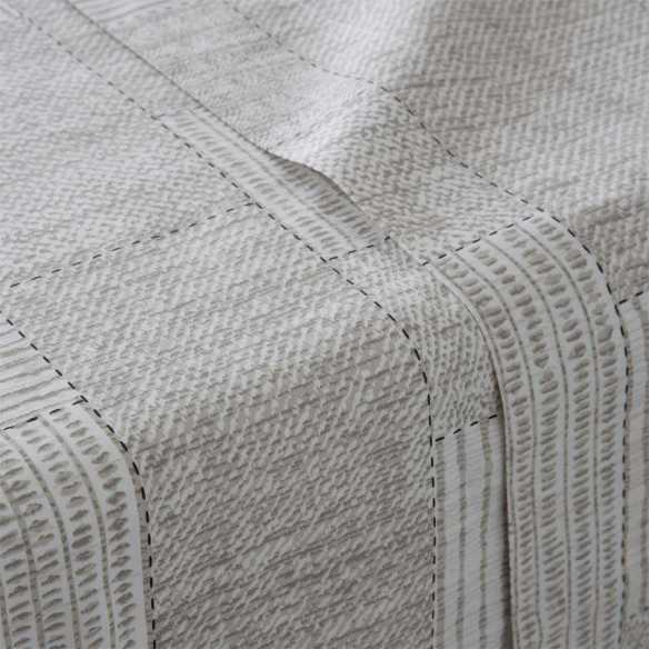 juego de cama algodon organico beige