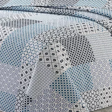 colcha bouti gris y azul 2