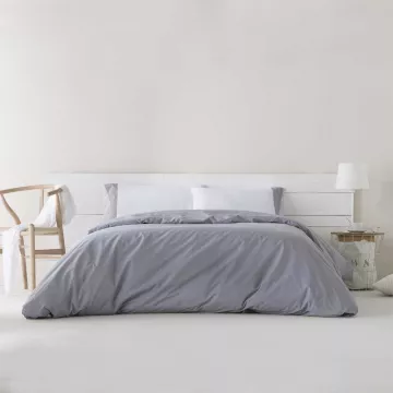 funda nórdica algodón orgánico gris 2