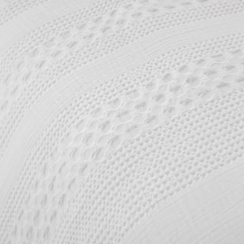 funda para edredón beige algodón nido de abeja