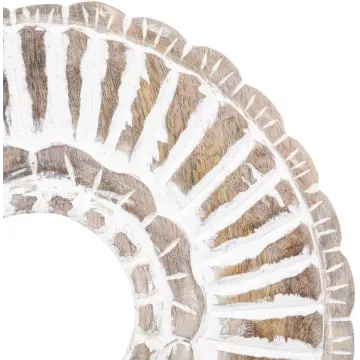 objeto decorativo en madera redondo 2