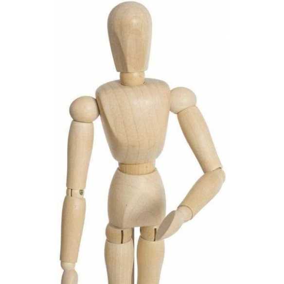maniquí decorativo de madera