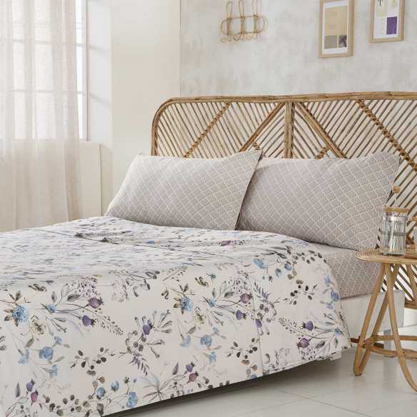 juego de cama con funda nórdica a conjunto satén algodón 200 hilos