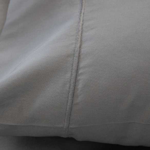 funda de edredón nórdico gris satén algodón egipcio 300 hilos