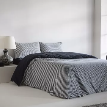 funda nórdica algodón 180 hilos azul