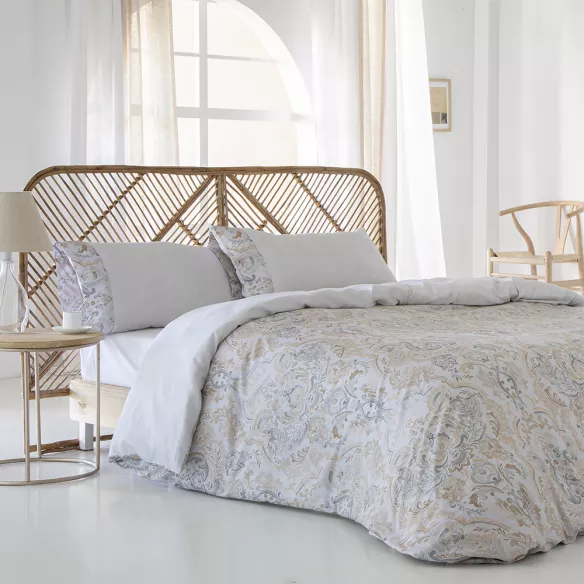 funda nórdica multicolor satén algodón egipcio 200 hilos