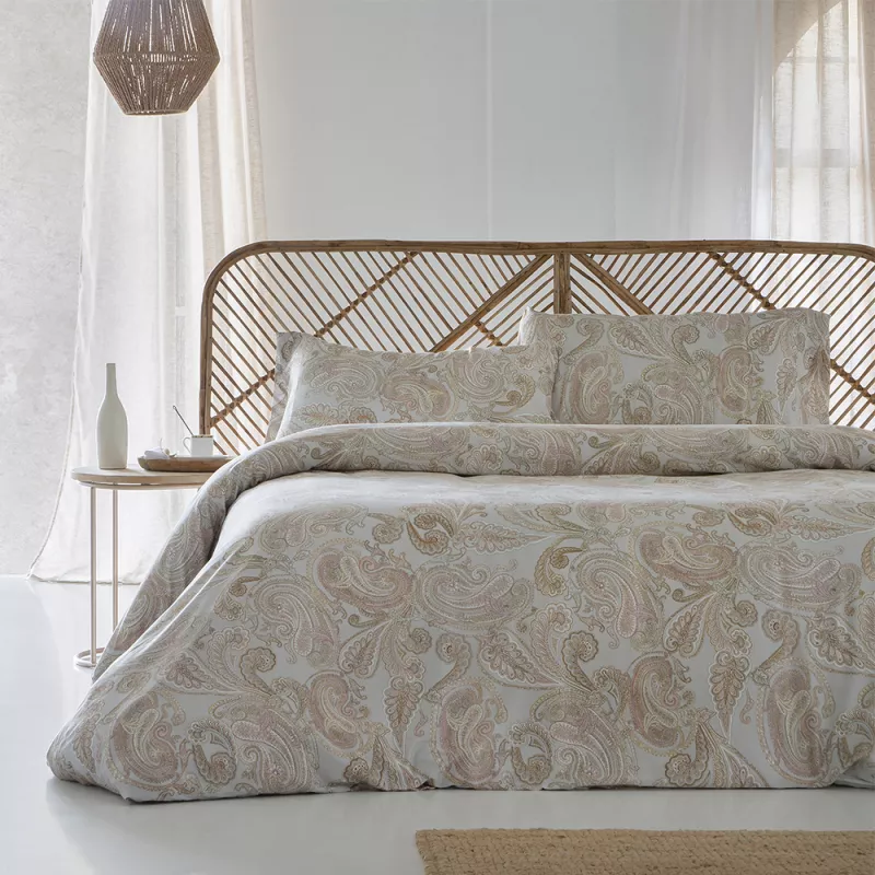 funda edredón nórdico algodón egipcio 200 hilos multicolor