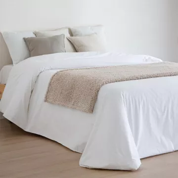 manta plaid multiusos beige ideal para viaje sofá cama 2