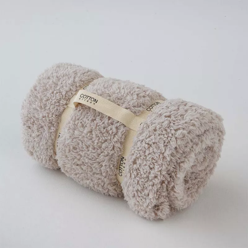 manta de viaje plaid multiusos beige muy agradable y resistente