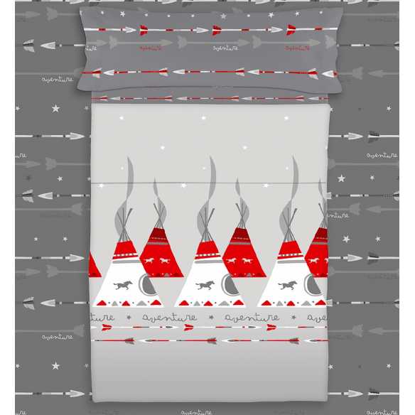 juego de sabanas infantil juvenil sioux