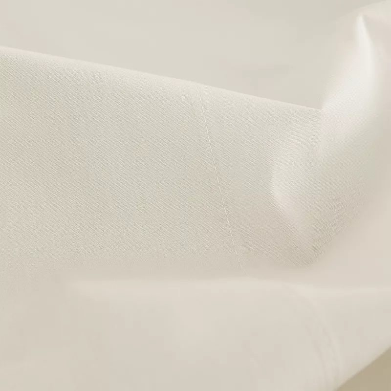 juego sábanas con bajera percal 200 hilos beige