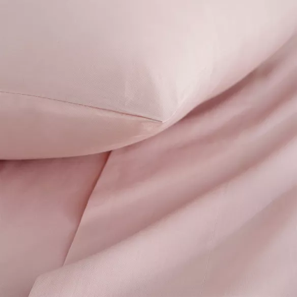 juego de sábanas completo con bajera ajustable nude liso algodón 200 hilos