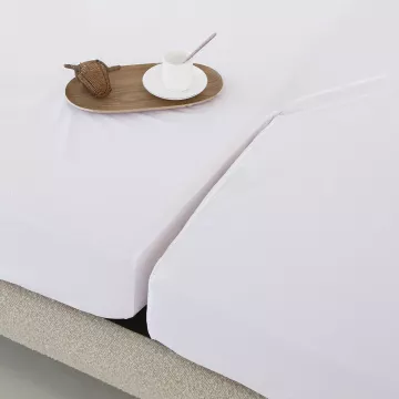 sábana bajera camas dobles articuladas blanco pantalón 2