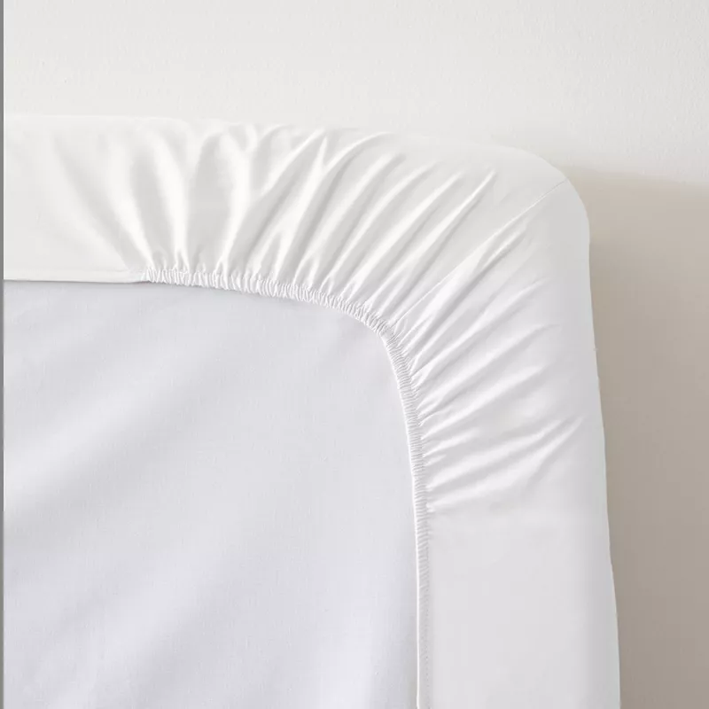 bajera articulada camas dobles algodón blanco