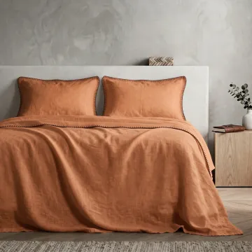COTTON ARTEAN  - Juego de sábanas modelo HARRIA Caldera. Percal algodón 200 hilos. 2
